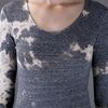 Isabel Marant Bleached Top in Gray (grey) - Lyst