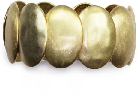 Jones New York Flat Oval Disks in Gold - Lyst