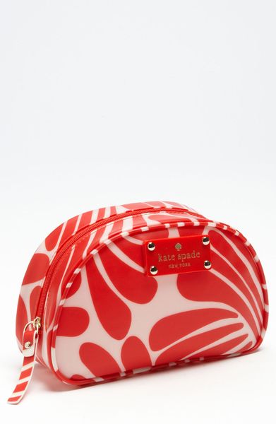 Kate Spade Fingers Little Onis Cosmetics Pouch in Beige (flame fingers) - Lyst
