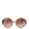 Lanvin Shiny Opaline Sunglasses in White (nude) - Lyst