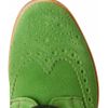 Oliver Spencer Country Suede Wingtip Brogues in Green for Men - Lyst