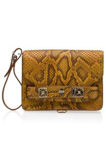 Proenza Schouler Python Ps11 Clutch - Lyst