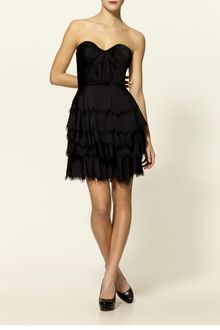 Rebecca Taylor Eyelash Bustier Dress - Lyst