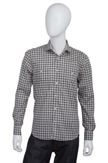 Spurr Spurr Two Pocket Shirt in Black and White Plaid - Lyst