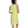 Tibi Nadia On Silk Cdc Shirt Dress in Green (p) - Lyst