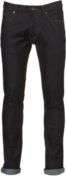  Raw Denim Stretch Skinny Jeans 