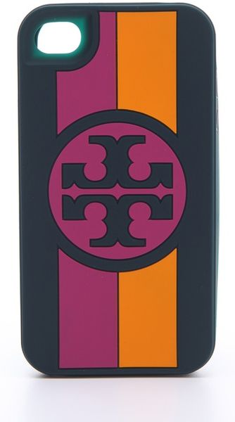 Tory Burch Roslyn Silicone iPhone Case in Blue - Lyst