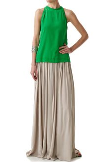 Yigal Azrouel Silk Snap Top - Lyst