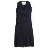 3.1 Phillip Lim Sleeveless Double Layer Dress with Zip Detail in Black - Lyst