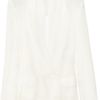 Acne Tate Silkcrepe Blazer in White - Lyst