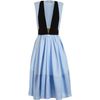 Balenciaga Belted Dress in Blue (sky) - Lyst