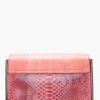 Chloé Paprika Python Skin Shoulder Bag in Orange (gold) - Lyst