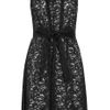 Dkny Stretchlace Dress in Black - Lyst