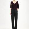 Jil Sander Wool Trousers in Black (grey) - Lyst