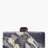 Lanvin Hard Case Minaudiere Clutch in Gray (black) - Lyst