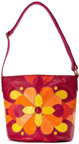  Balboa Island Patchwork Large Crossbody Bag 