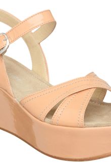 Pied A Terre Lesia Flatform Wedge Sandals - Lyst