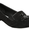 Steve Madden Chaufer Sm Flat Tassle Loafers in Black - Lyst