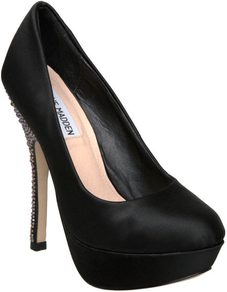 steve madden black diamond heels