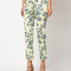 Asos Collection Asos Ankle Grazer Trousers in Floral Print in Blue (yellowprint) - Lyst