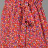 Aspesi Printed Silk Crêpe De Chine Dress in Floral (red) - Lyst