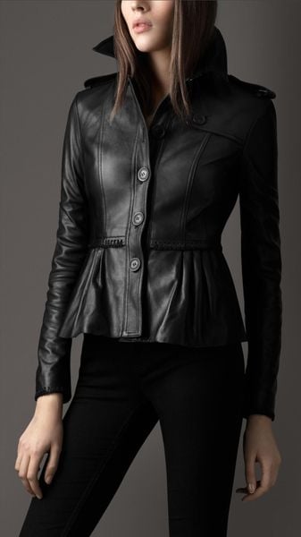  Blanket Stitch Leather Jacket 