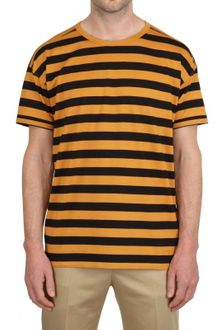 Burberry Prorsum Striped Cotton Jersey Tshirt - Lyst