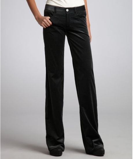 corduroy velvet pants