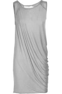 Donna Karan New York Draped Jersey Tunic - Lyst