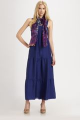 Eileen Fisher Silk Maxi Sundress
