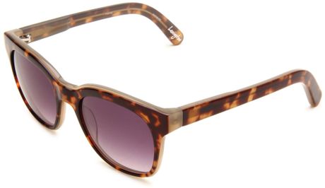 Elizabeth And James Rectangle Sunglasses in Brown for Men (tortoise frame/brown lens) - Lyst