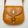 Free People Bolsita Stone Satchel in Brown (yellow) - Lyst