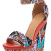 L.a.m.b. Iowa Fabric in Multicolor (teal) - Lyst