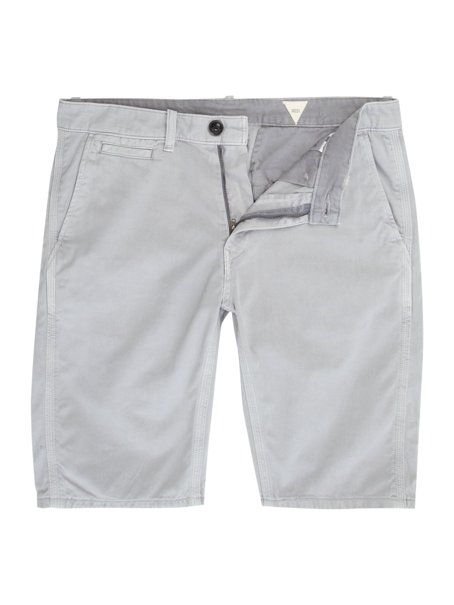 gray chino shorts