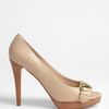 Love Moschino Nude Leather Platform Shoe in Beige (nude) - Lyst