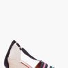 Marc By Marc Jacobs Striped Espadrille Wedge Sandals in Multicolor (black) - Lyst