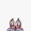 Marc By Marc Jacobs Striped Espadrille Wedge Sandals in Multicolor (black) - Lyst