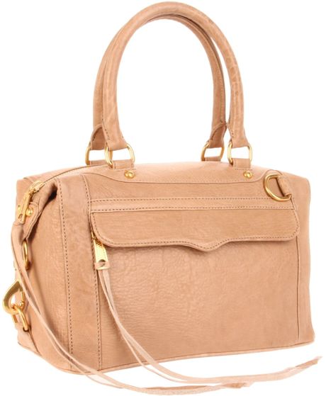Rebecca Minkoff Mab Mini Bubble Shoulder Bag in Beige (taupe) - Lyst