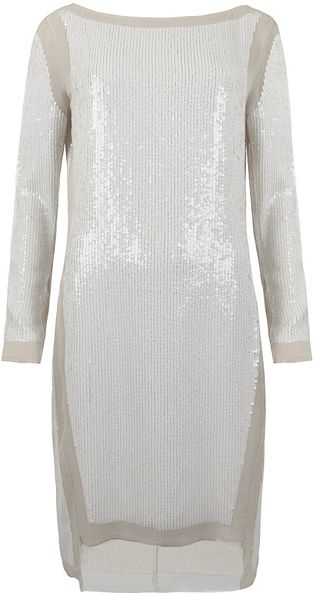 AllSaints Prey Ls Dress - Lyst