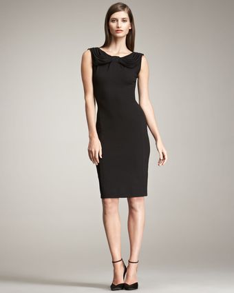  Milano Drape-neck Dress 