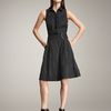 Armani Sleeveless Shirtdress in Black (midngt) - Lyst