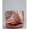 Bcbgmaxazria Sandalwood Sequined Foldover Clutch in Pink (rose) - Lyst
