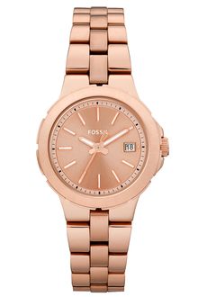 Fossil Sylvia Round Dial Bracelet Watch - Lyst