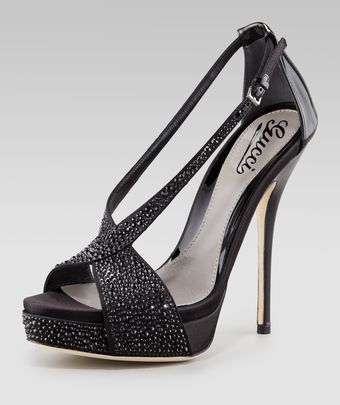  Sofia Jeweled Platform Pump 