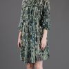 Isabel Marant Python Pattern Dress in Green - Lyst