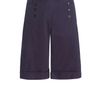 Jaeger Cotton Twill Shorts in Blue (navy) - Lyst