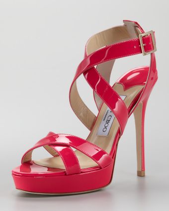 Jimmy Choo Vamp Platform Sandal - Lyst
