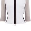 Karen Millen Colour Contrast Knit Cardigan in Beige (cream) - Lyst