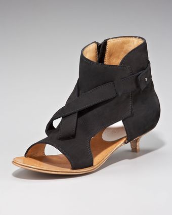  Crisscross Suede Sandal 
