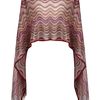 Missoni Cowl Neck Scarf in Blue - Lyst